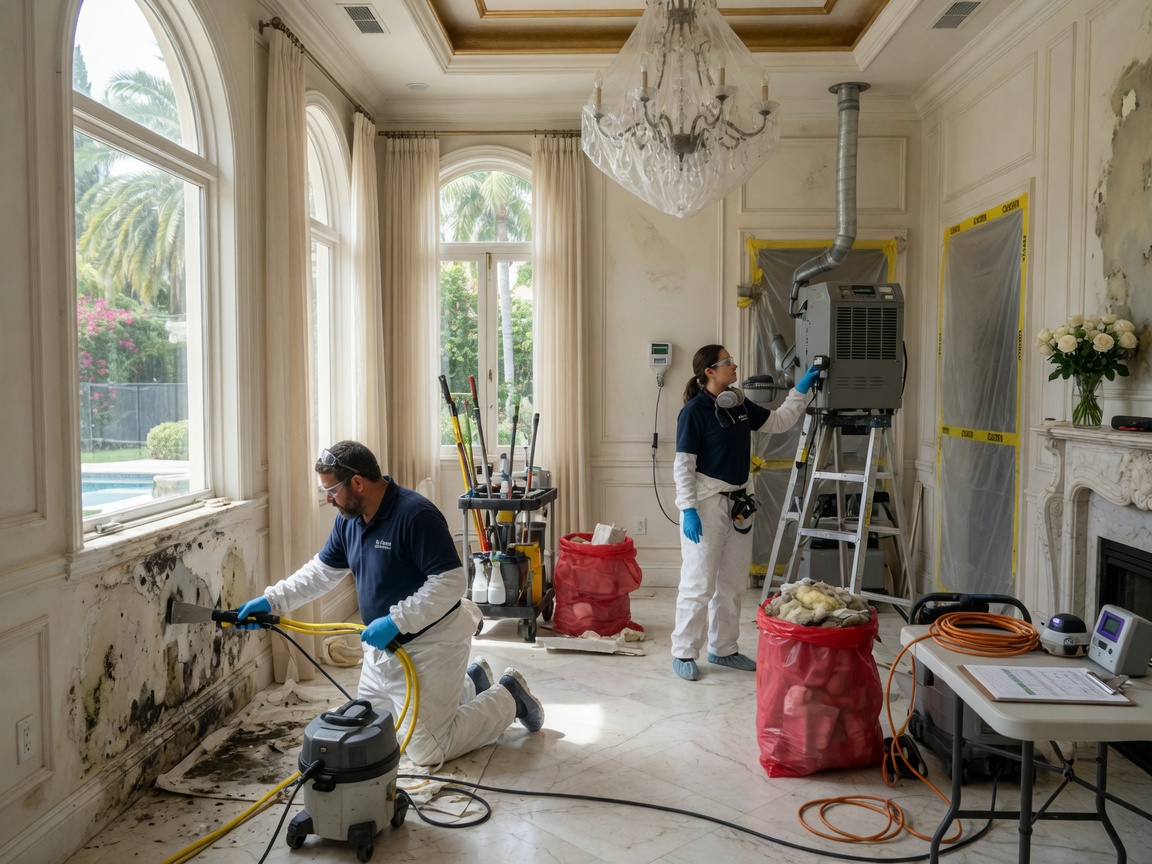 Mold Removal & Remediation work by Beverly Hills Mold Remediation in Beverly Hills, California