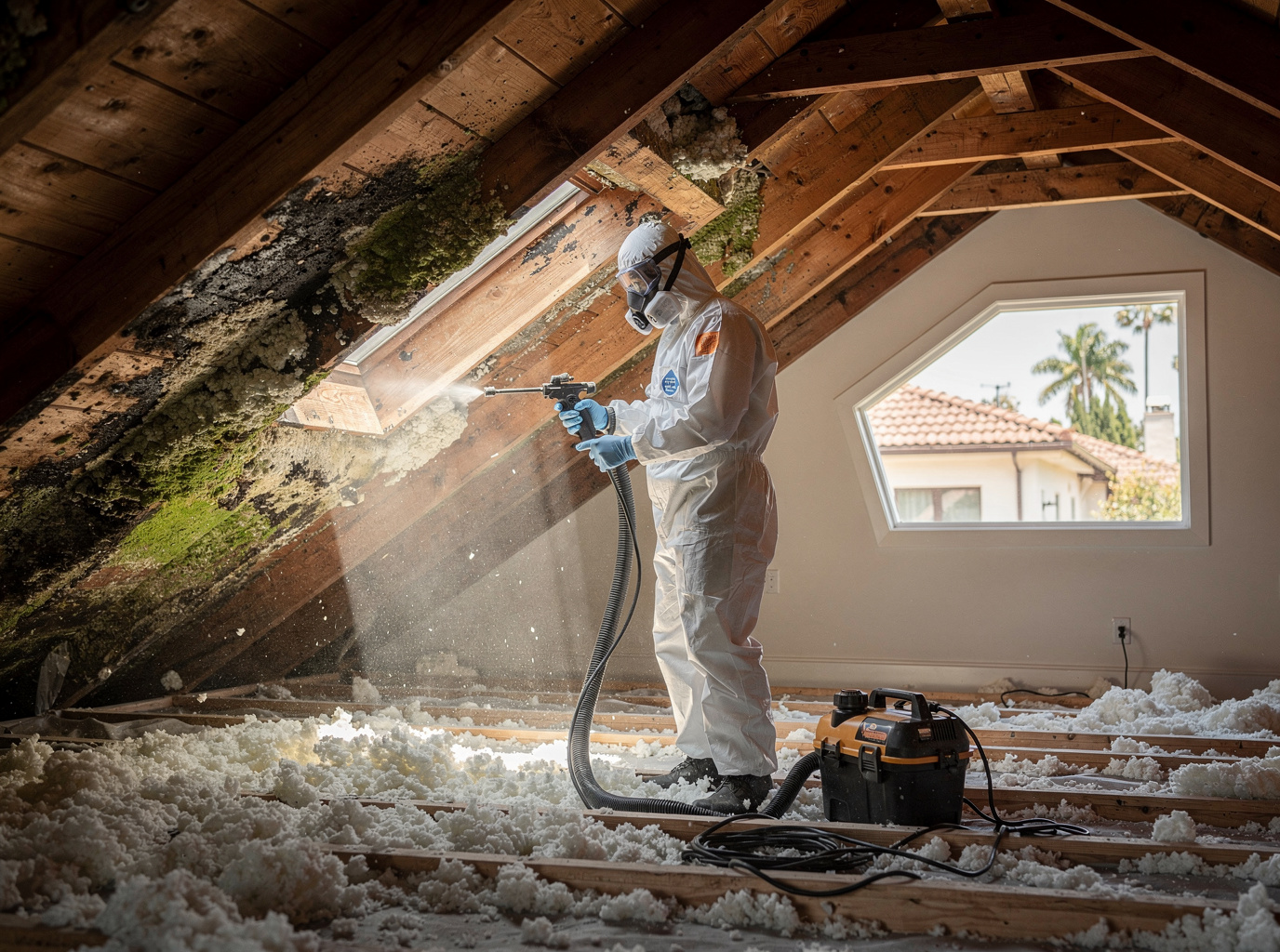 Attic Mold Removal in Beverly Hills